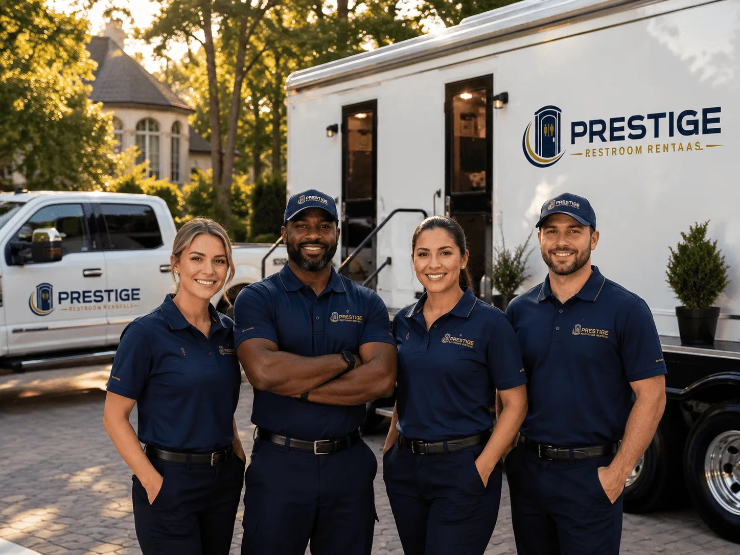Trusted Luxury Portable Restrooms company in Roscoe, IL